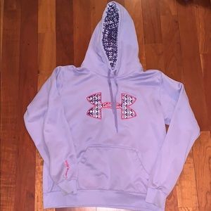 Purple Under Armor Sweatshirt